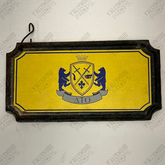 DTO Fraternity Sign from Life of the Party Movie Prop Y'allywood Props