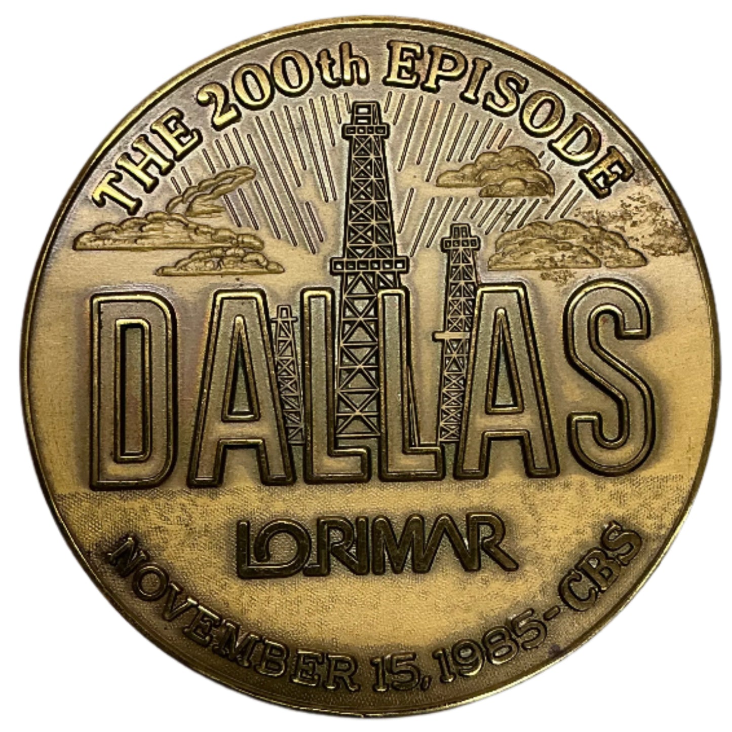 Cast & Crew 200th Episode Coin Dallas (1978-1991) Memorabilia Y'allywood Props