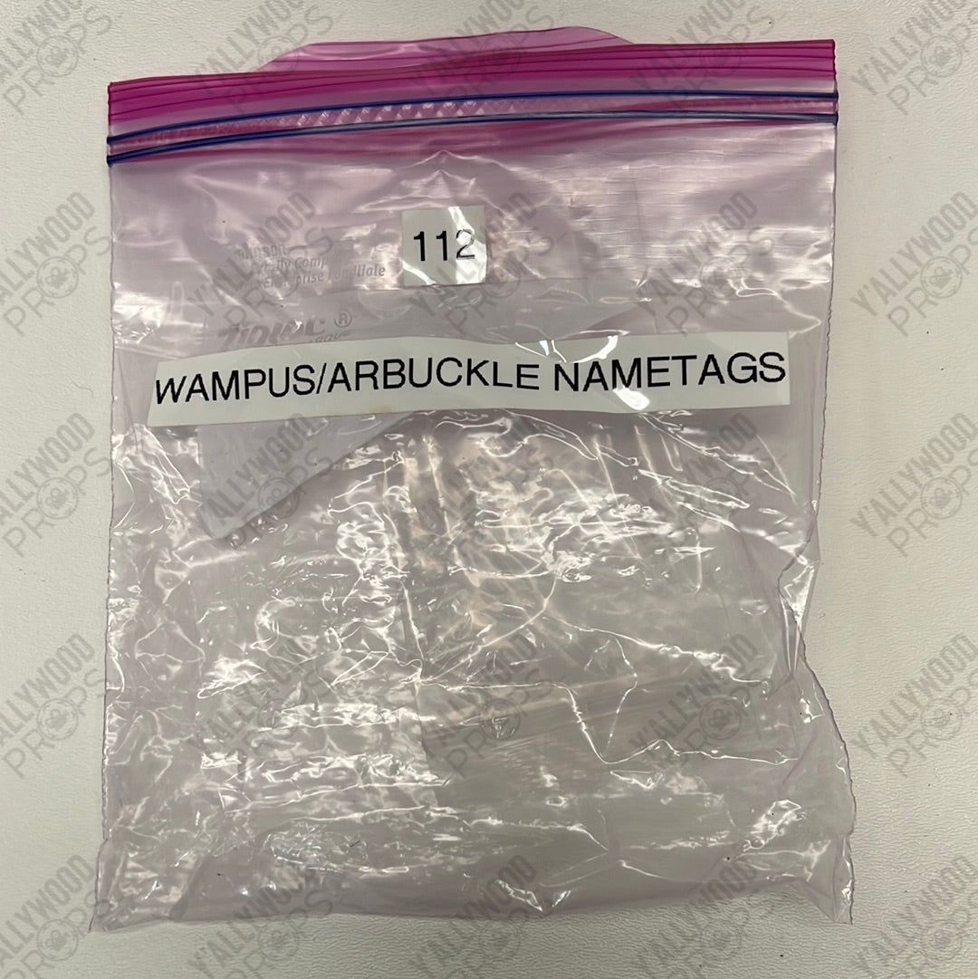 Wampus Nametag S1E12 Doom Patrol Movie Prop Y'allywood Props