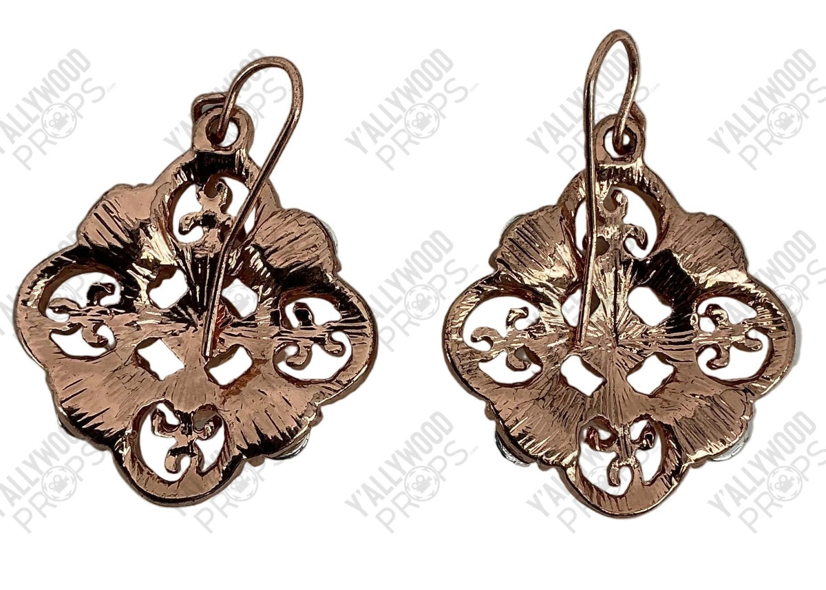 Nicole Kidman's Rose Gold Earrings Boy Erased (2018) Movie Prop Y'allywood Props