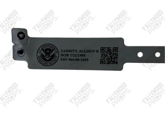 Allison Garrity DHS Wristband Greenland Movie Prop Y'allywood Props