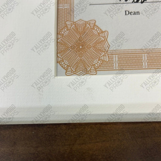 Louise Love’s Degree S3E8 Stargirl Movie Prop Y'allywood Props