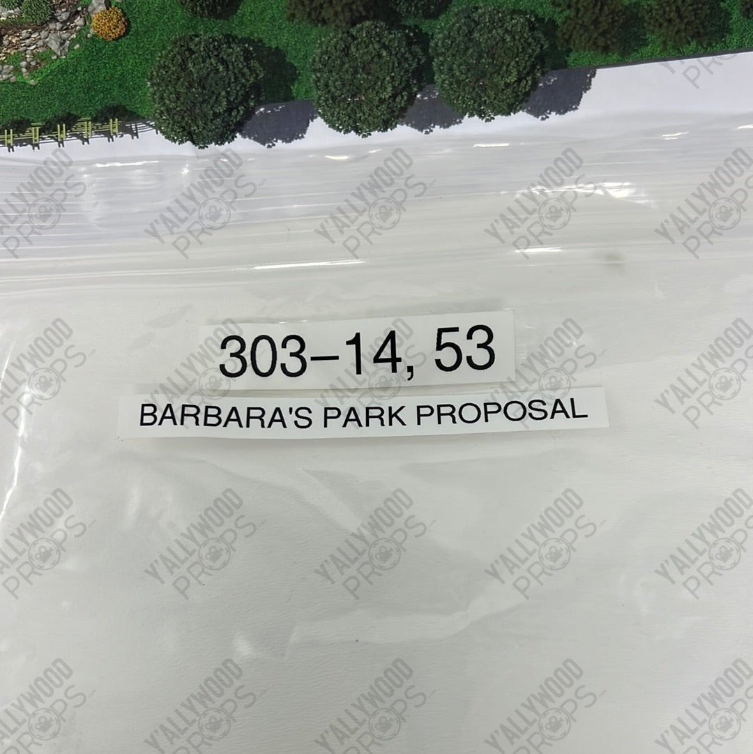 Barbara’s American Dream Proposal S3 E3 Stargirl Movie Prop Y'allywood Props
