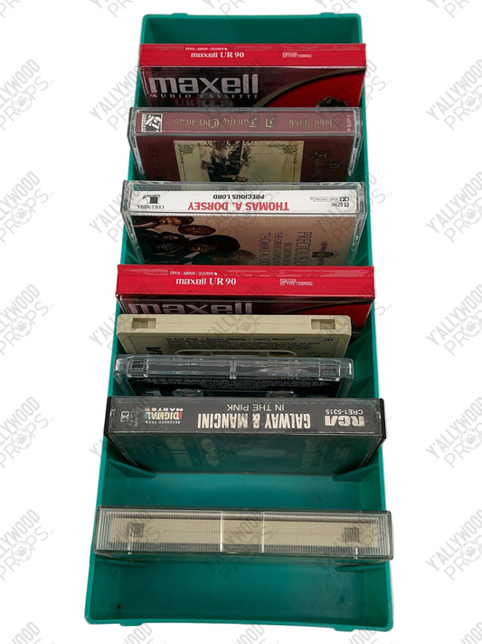 Cassette Tape Case from Wheeler's Basement Stranger Things (2016-2025) Movie Prop Y'allywood Props