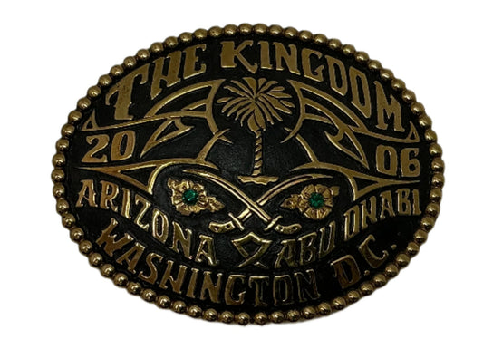 Belt Buckle Cast & Crew Gift Three Kings (1999) Memorabilia Y'allywood Props