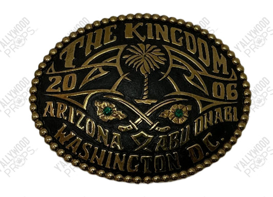 Belt Buckle Cast & Crew Gift Three Kings (1999) Memorabilia Y'allywood Props