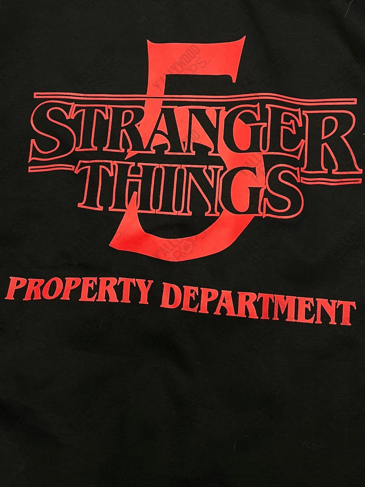 Stranger Things S5 Hoodie Sweatshirt Cast & Crew Gift Wearable Wardrobe Y'allywood Props