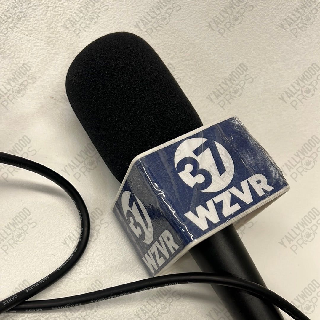 News Reporter’s Microphone S1 E5 Doom Patrol Movie Prop Y'allywood Props