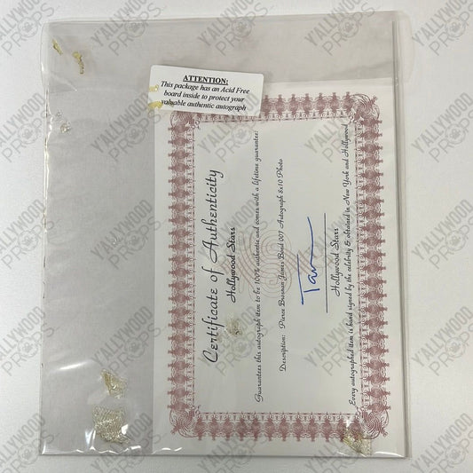 Pierce Brosnan, James Bond 007 Autographed 8x10” Movie Prop Y'allywood Props