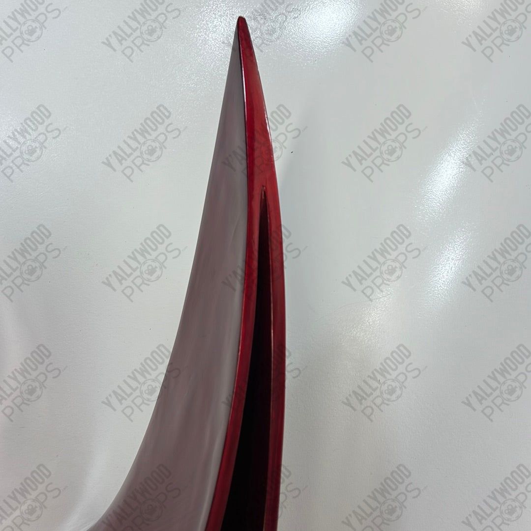 Red Vase from Hulk's Room Thor Ragnarok Movie Prop Y'allywood Props