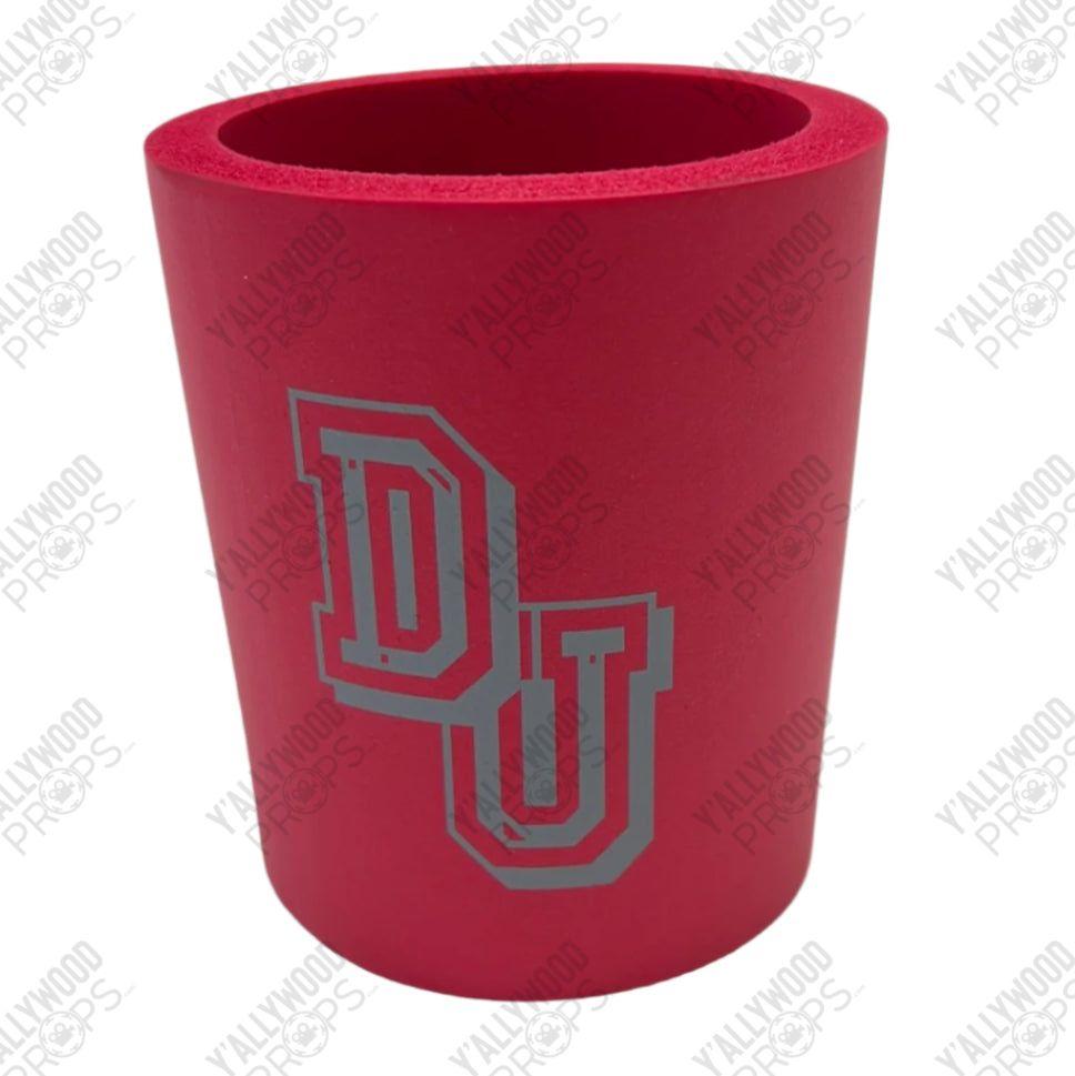 Decatur University Coozie Life of the Party Movie Prop Y'allywood Props