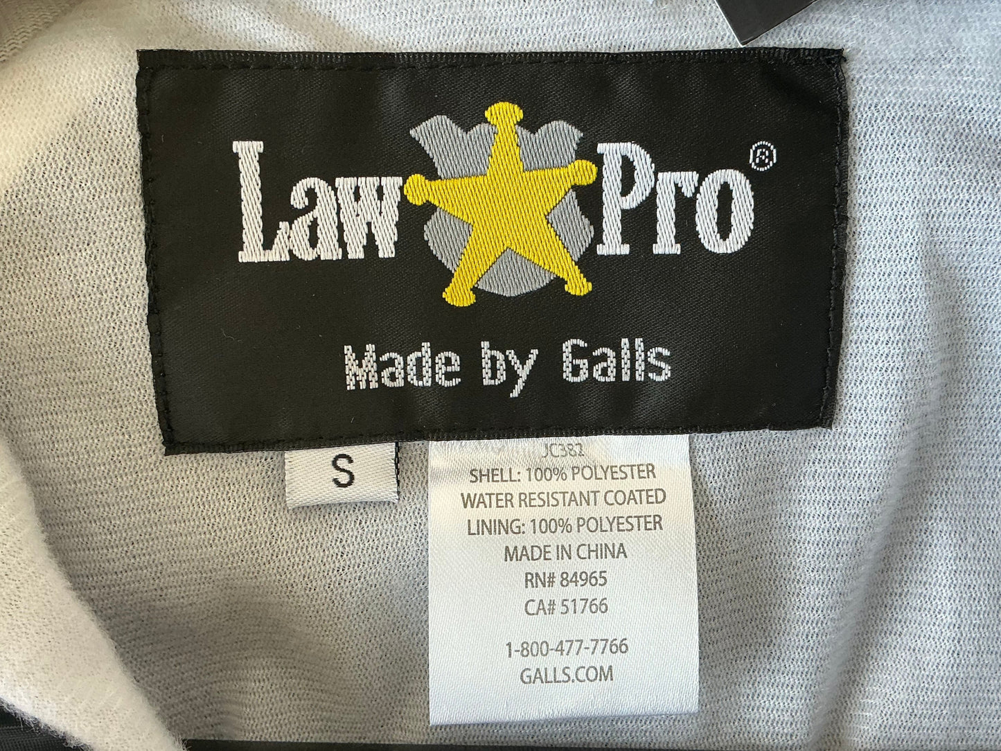 Law Pro Windbreaker Jacket Unknown Film Wardrobe Wardrobe Y'allywood Props