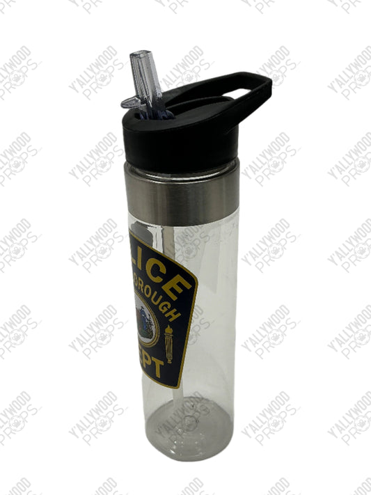 Scarborough Police Dept Water Bottle Reptile (2023) Movie Prop Y'allywood Props