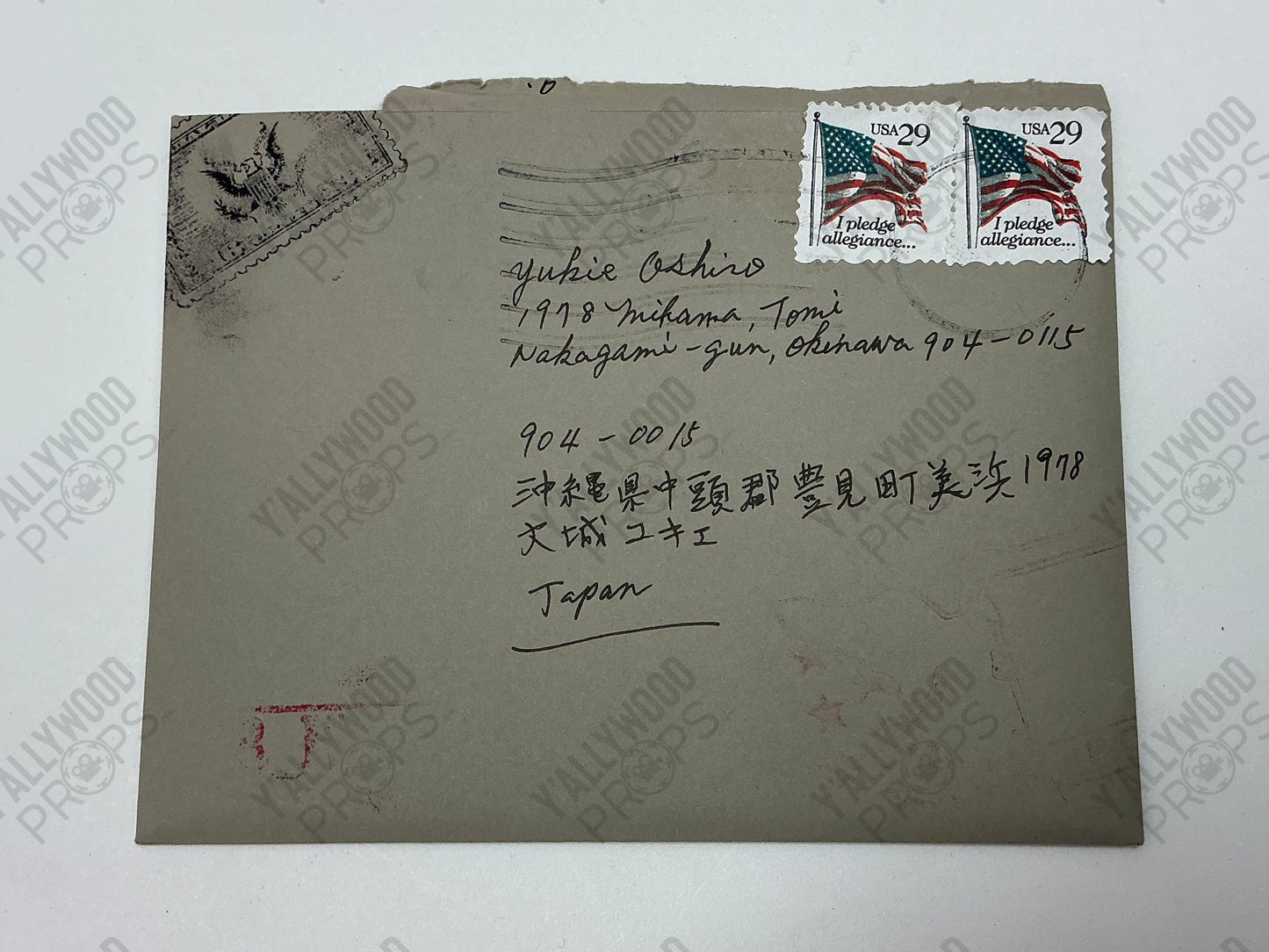 Mr Miyagi’s Letters to Yukie S3E4 Cobra Kai Movie Prop Y'allywood Props Letter 25 Unsealed