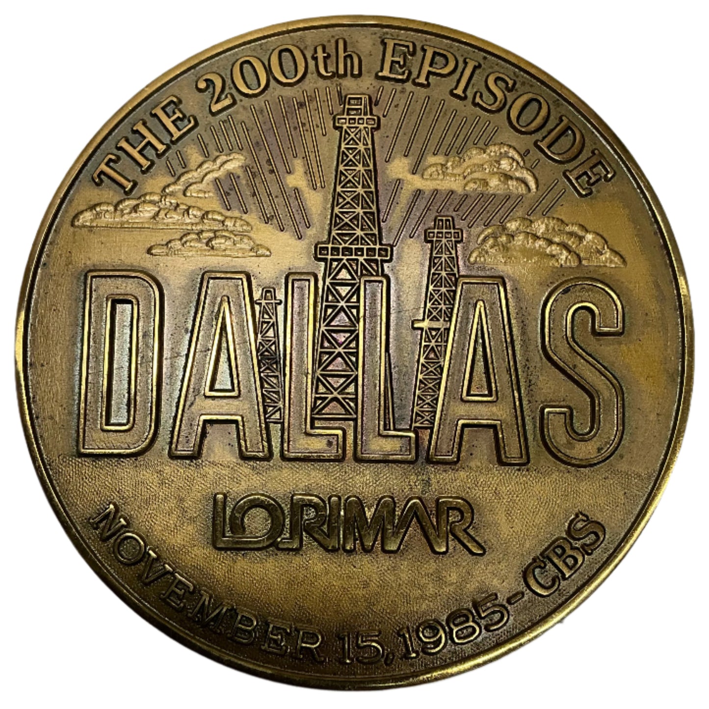 Cast & Crew 200th Episode Coin Dallas (1978-1991) Memorabilia Y'allywood Props