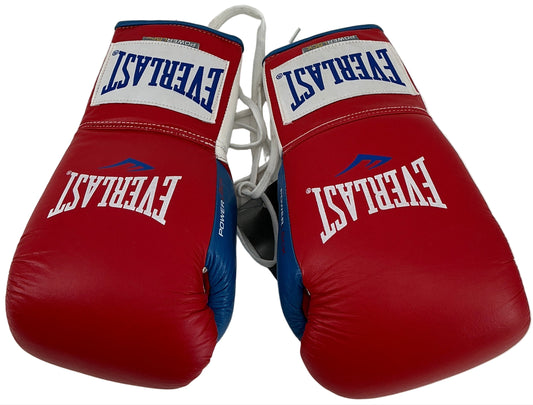 Delphi Gym Everlast RWB PowerLock Boxing Gloves Creed 3 (2023) Movie Prop Y'allywood Props
