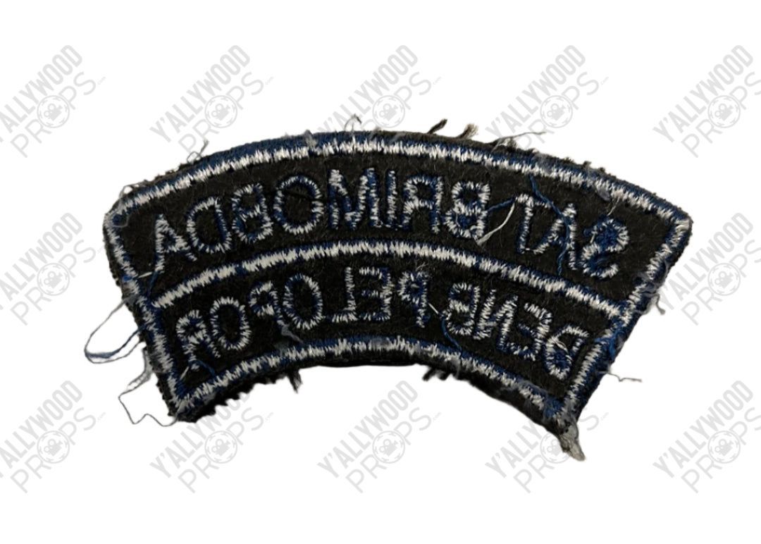 Bali Police Patch Red Notice Movie Prop Y'allywood Props