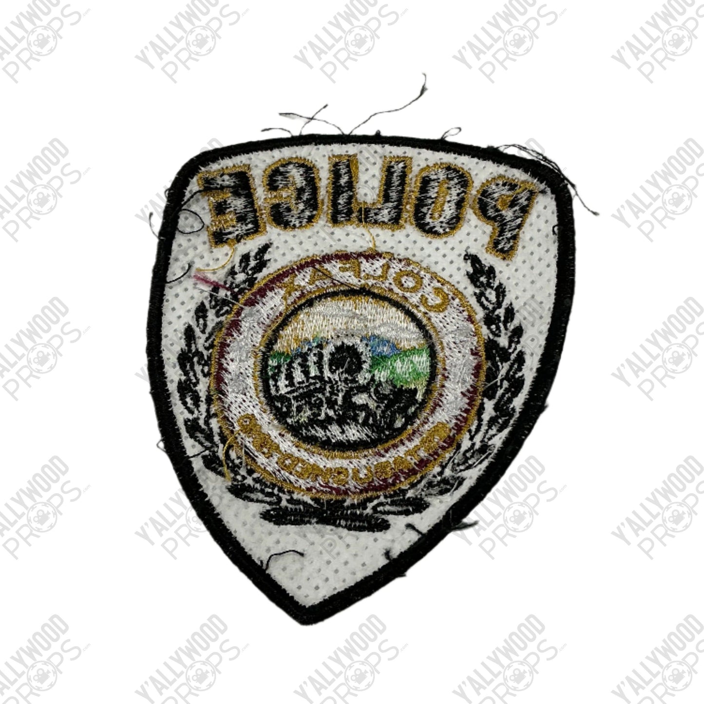 Colfax Police Patch When the Street Lights Go On (2017-2020) Movie Prop Y'allywood Props