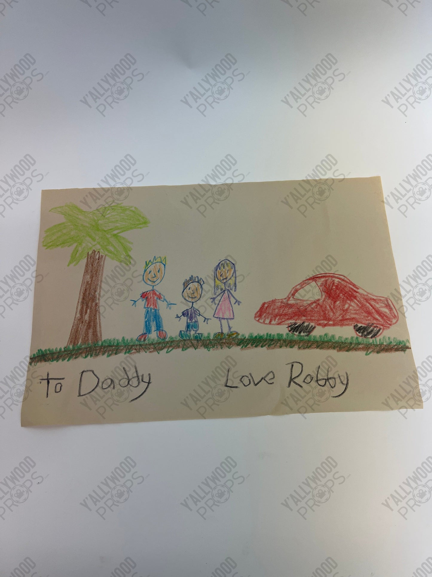 Robby’s Drawings S2E10 Cobra Kai Movie Prop Y'allywood Props Family 18x12”