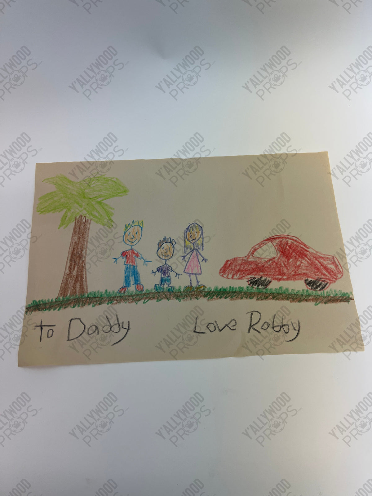 Robby’s Drawings S2E10 Cobra Kai Movie Prop Y'allywood Props Family 18x12”