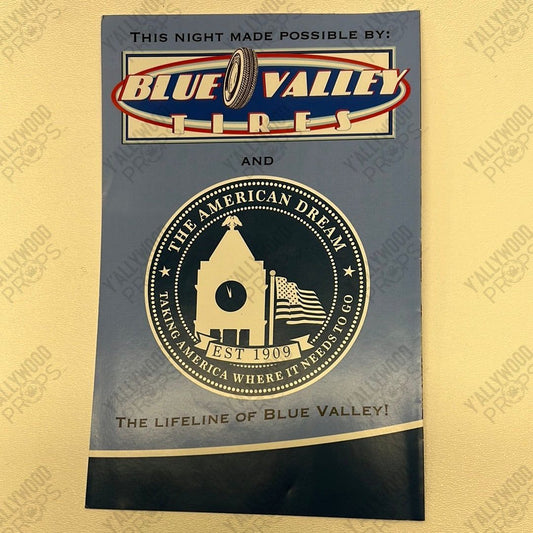 Blue Valley High School Pamphlet S1E2 Stargirl Movie Prop Y'allywood Props