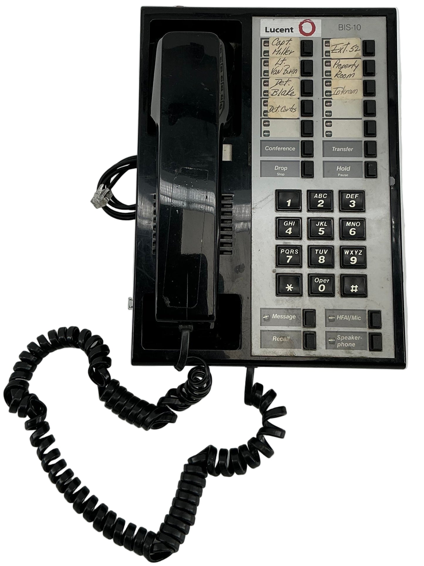 Detective Lupo's Desk Phone Law & Order (2007-2010) Movie Prop Y'allywood Props