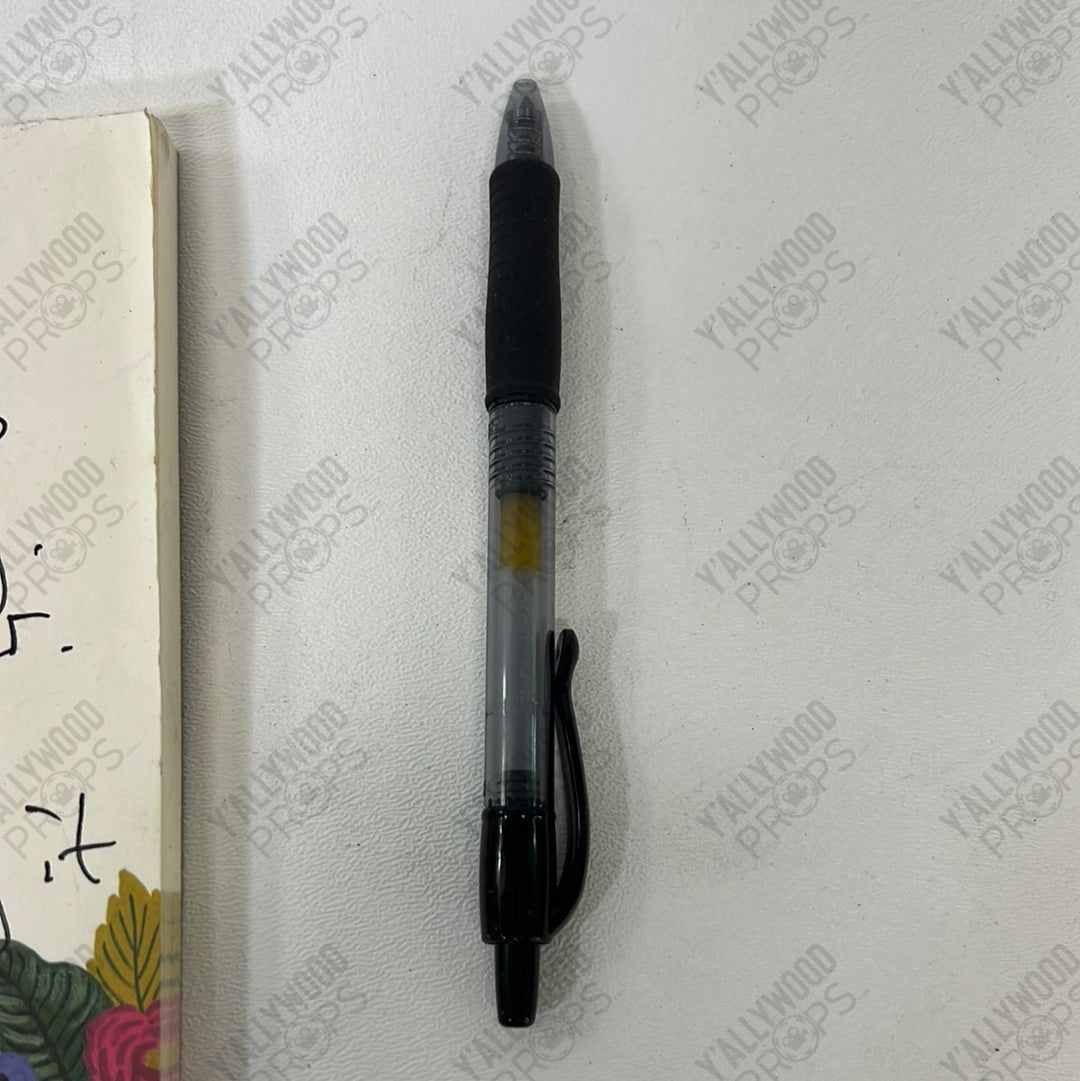 Note, Pen & Keys Gerard Butler used in Greenland Movie Prop Y'allywood Props