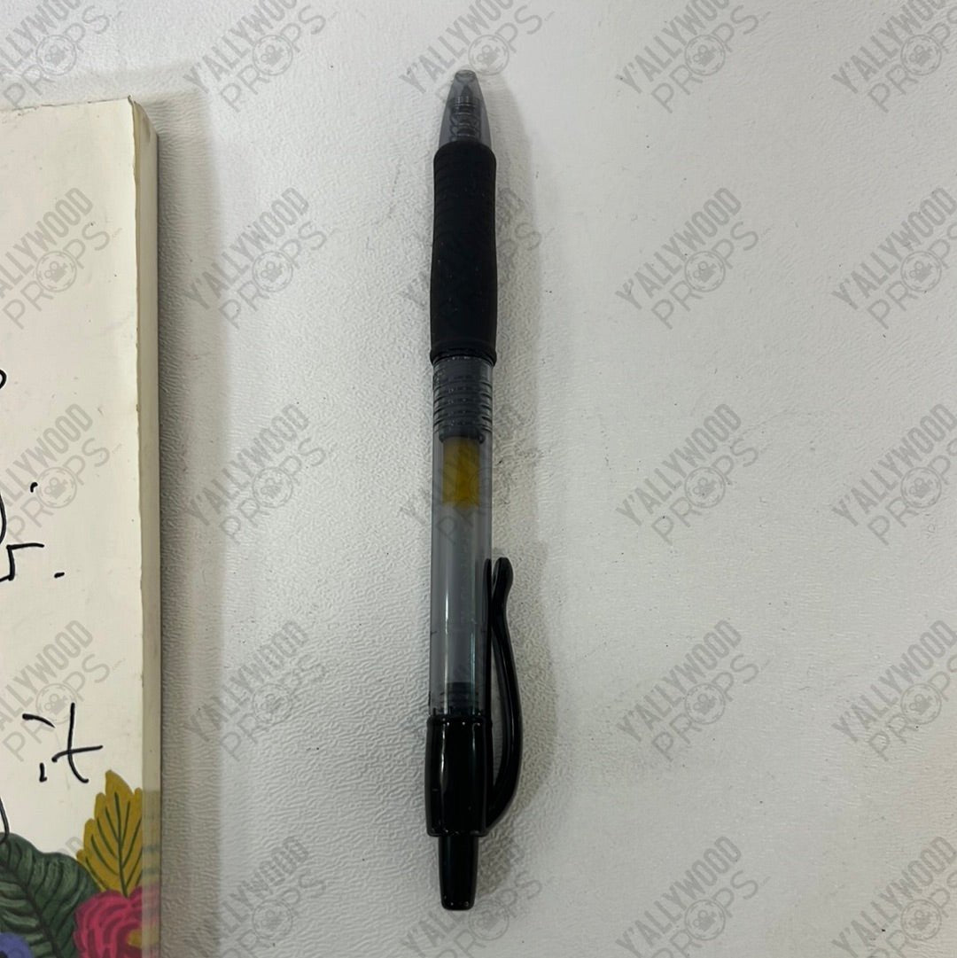 Note, Pen & Keys Gerard Butler used in Greenland Movie Prop Y'allywood Props