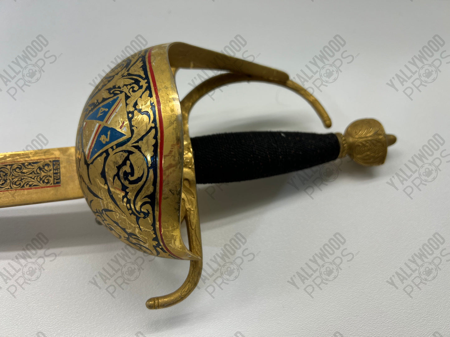 Sword from Red Notice Fight Scene Movie Prop Y'allywood Props