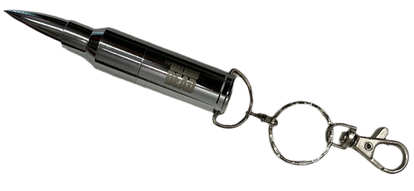 Bullet Keychain Cast & Crew Gift The Walking Dead (2010-2022) Season 9 Memorabilia Y'allywood Props