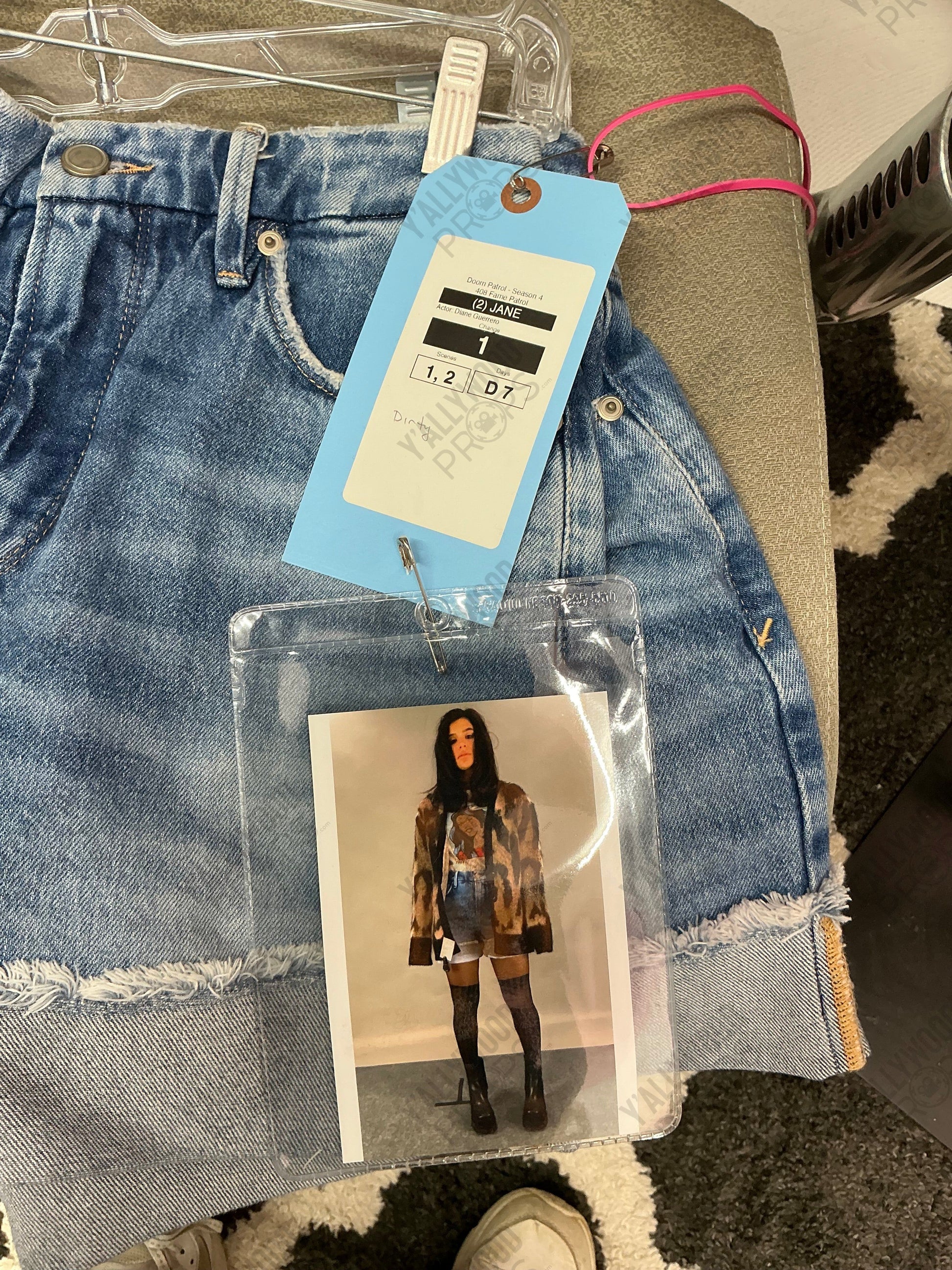 Jane's Outfit S4E8 Doom Patrol (2019) Wearable Wardrobe Y'allywood Props