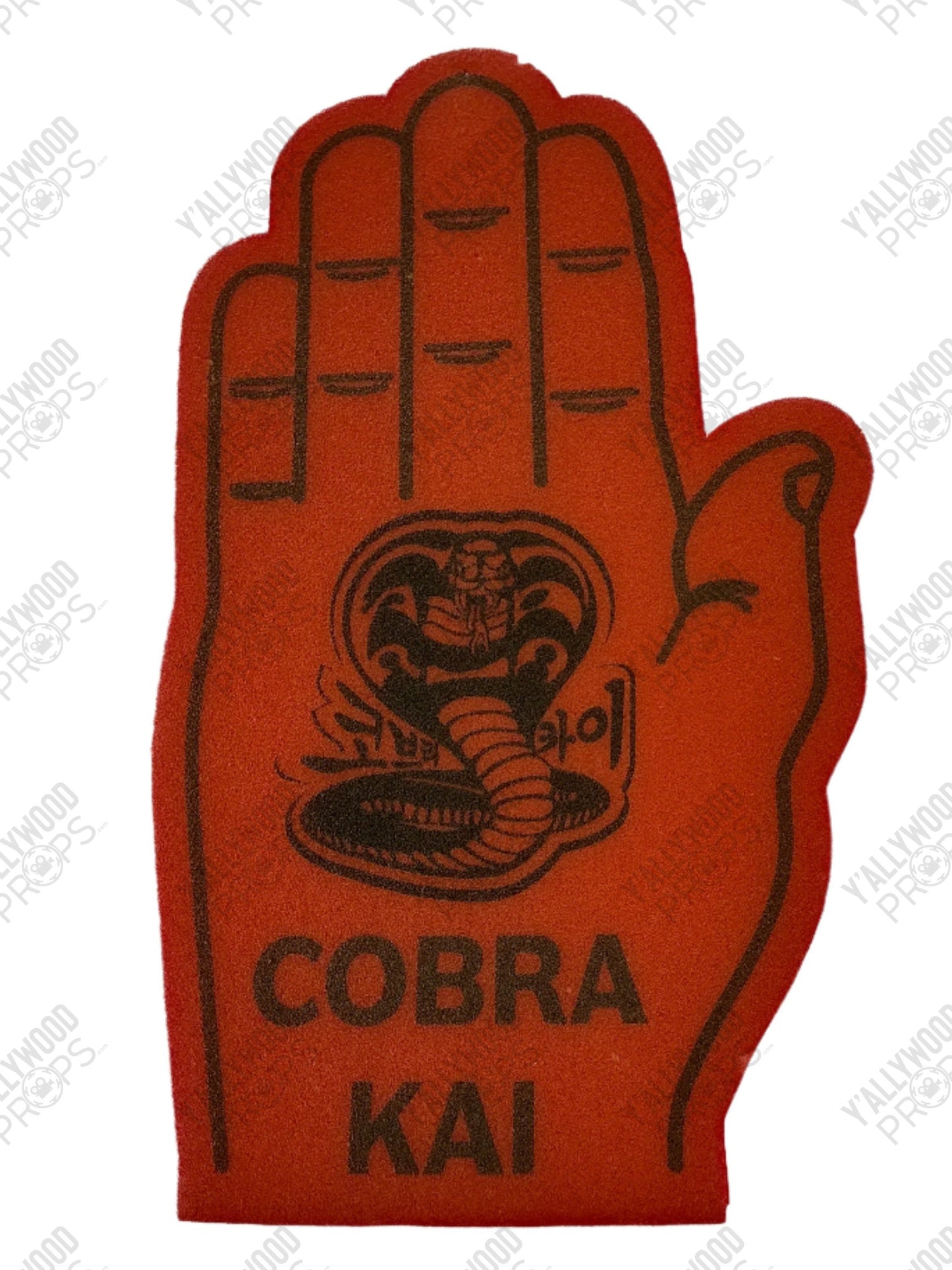 Foam Hands Sekai Taikai Tournament S6 Cobra Kai Movie Prop Y'allywood Props