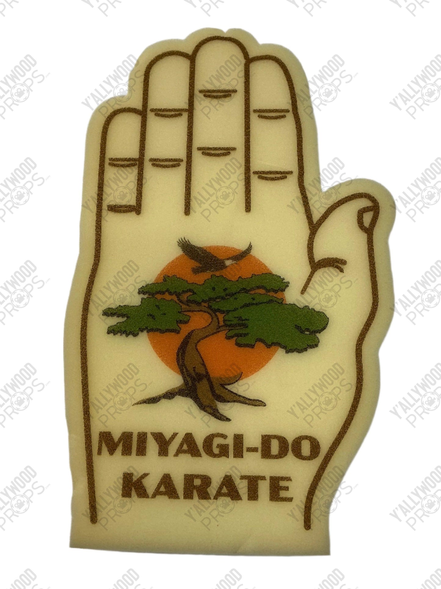 Foam Hands Sekai Taikai Tournament S6 Cobra Kai Movie Prop Y'allywood Props
