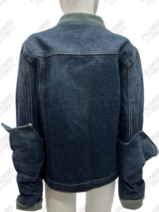 Youth Denim Jacket A Chaos Walking (2021) Wearable Wardrobe Y'allywood Props
