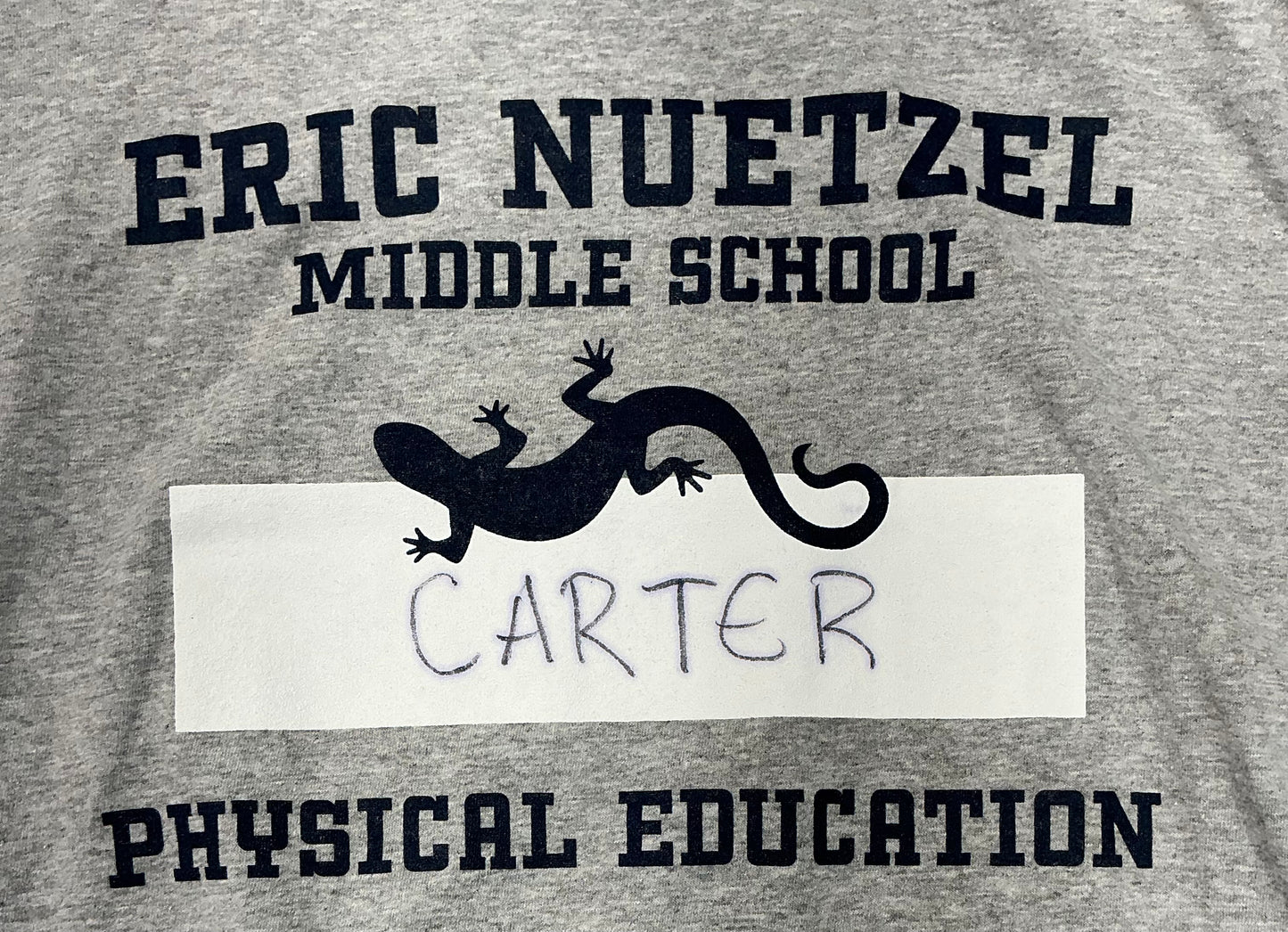 Middle School PE T-Shirts Me Apple TV Series (2024) Y'allywood Props YM Carter