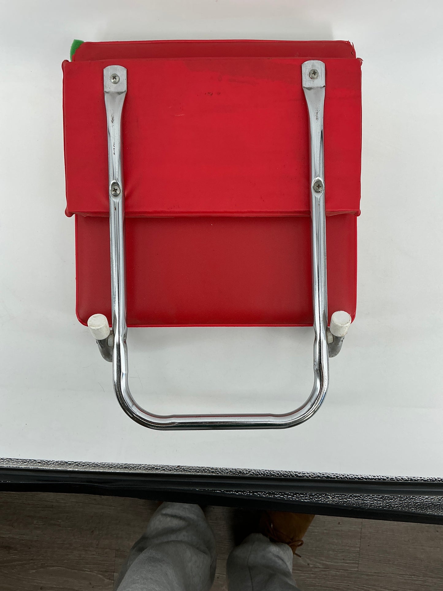 Padded Seat from Wheeler's Basement Stranger Things (2016-2025) Movie Prop Y'allywood Props