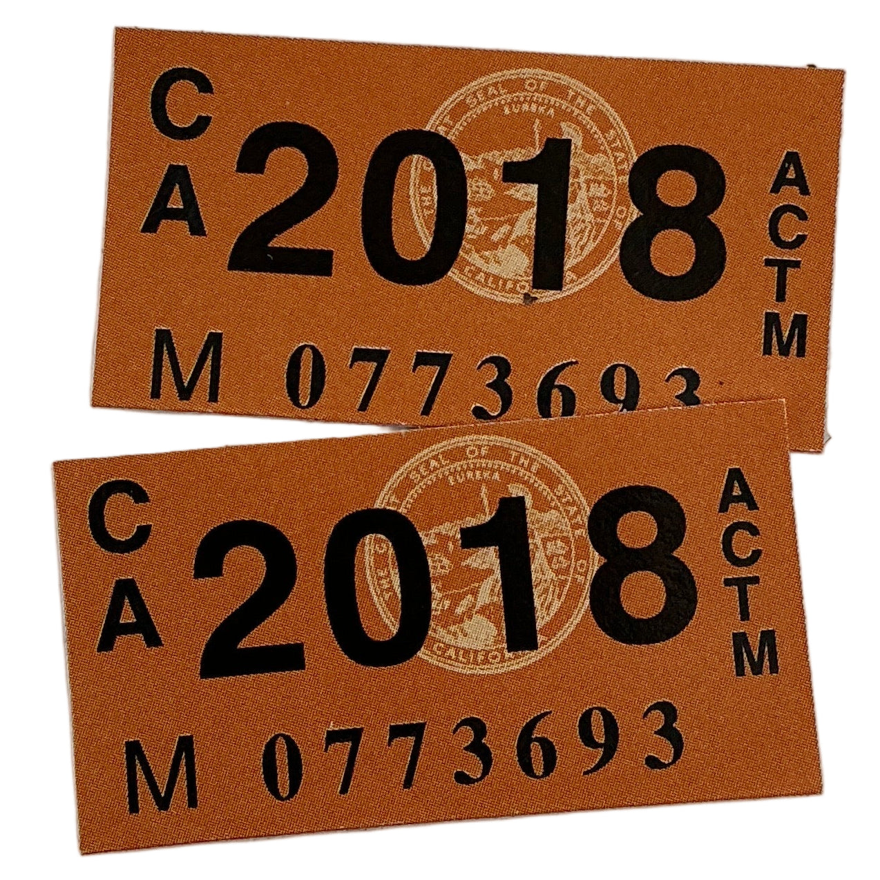 Johnny's Motorcycle License Plate S1E8 Cobra Kai Movie Prop Y'allywood Props