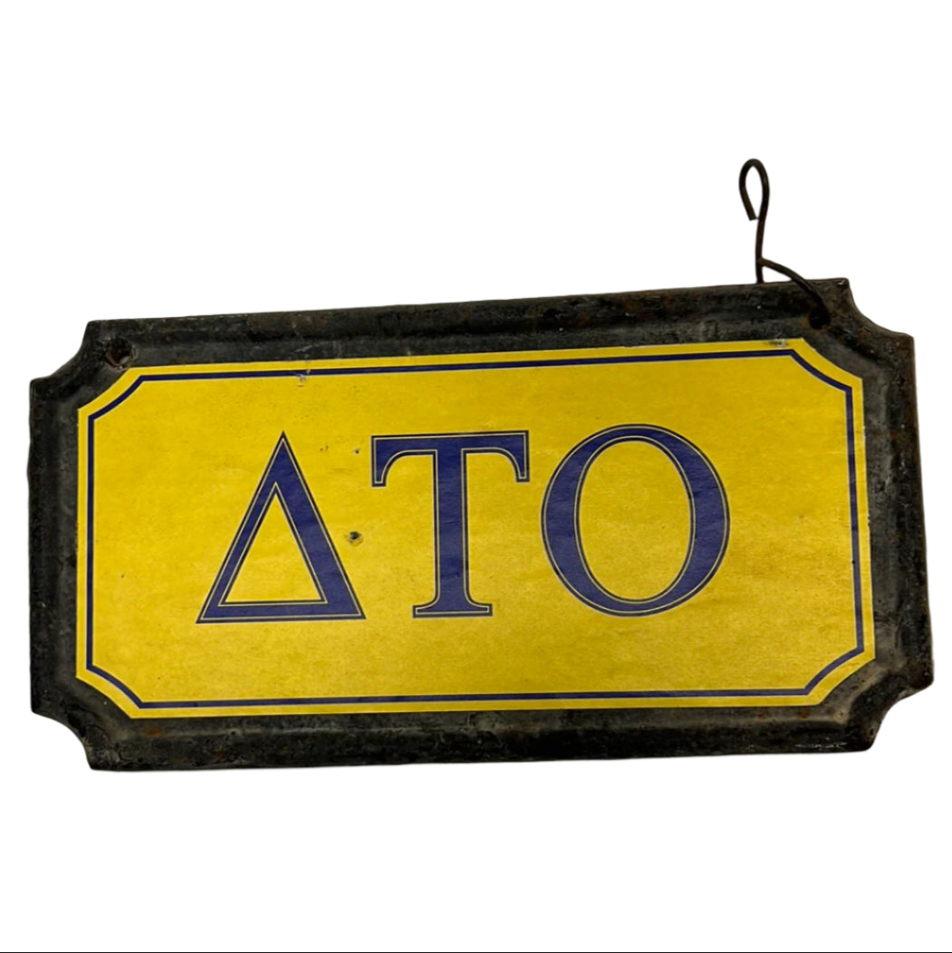 DTO Fraternity Sign from Life of the Party Movie Prop Y'allywood Props