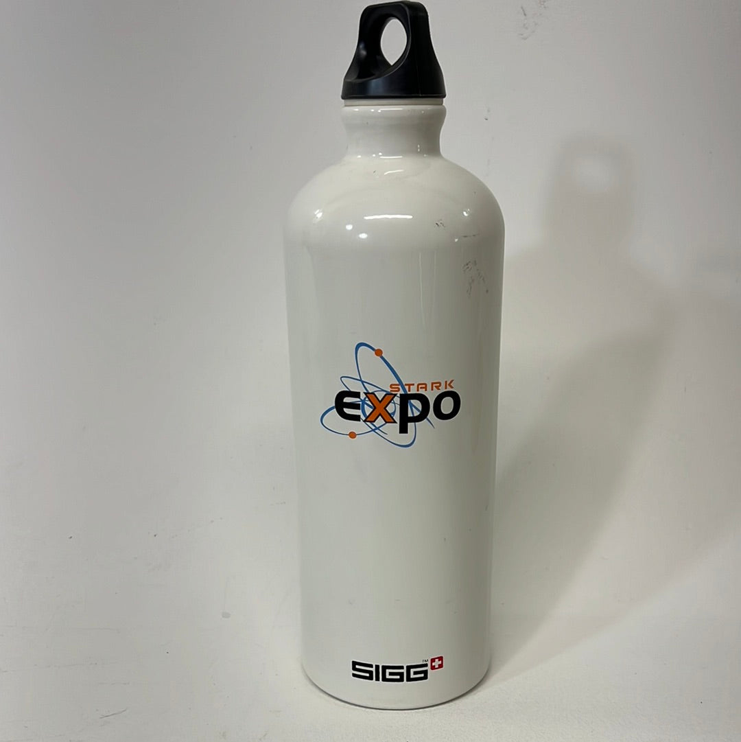 Stark Expo Water Bottle, from Iron Man 2 Movie Prop Y'allywood Props
