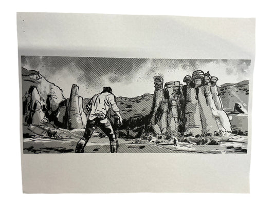 Eden Set Story Board Logan (2017) Memorabilia Y'allywood Props Paper 2