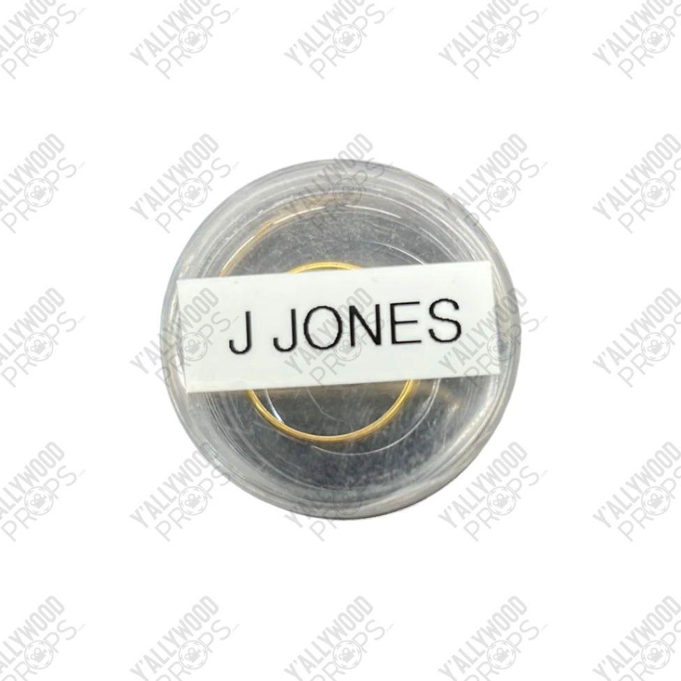 Agent Joe Jones’ Ring Killers of the Flower Moon Wardrobe Y'allywood Props