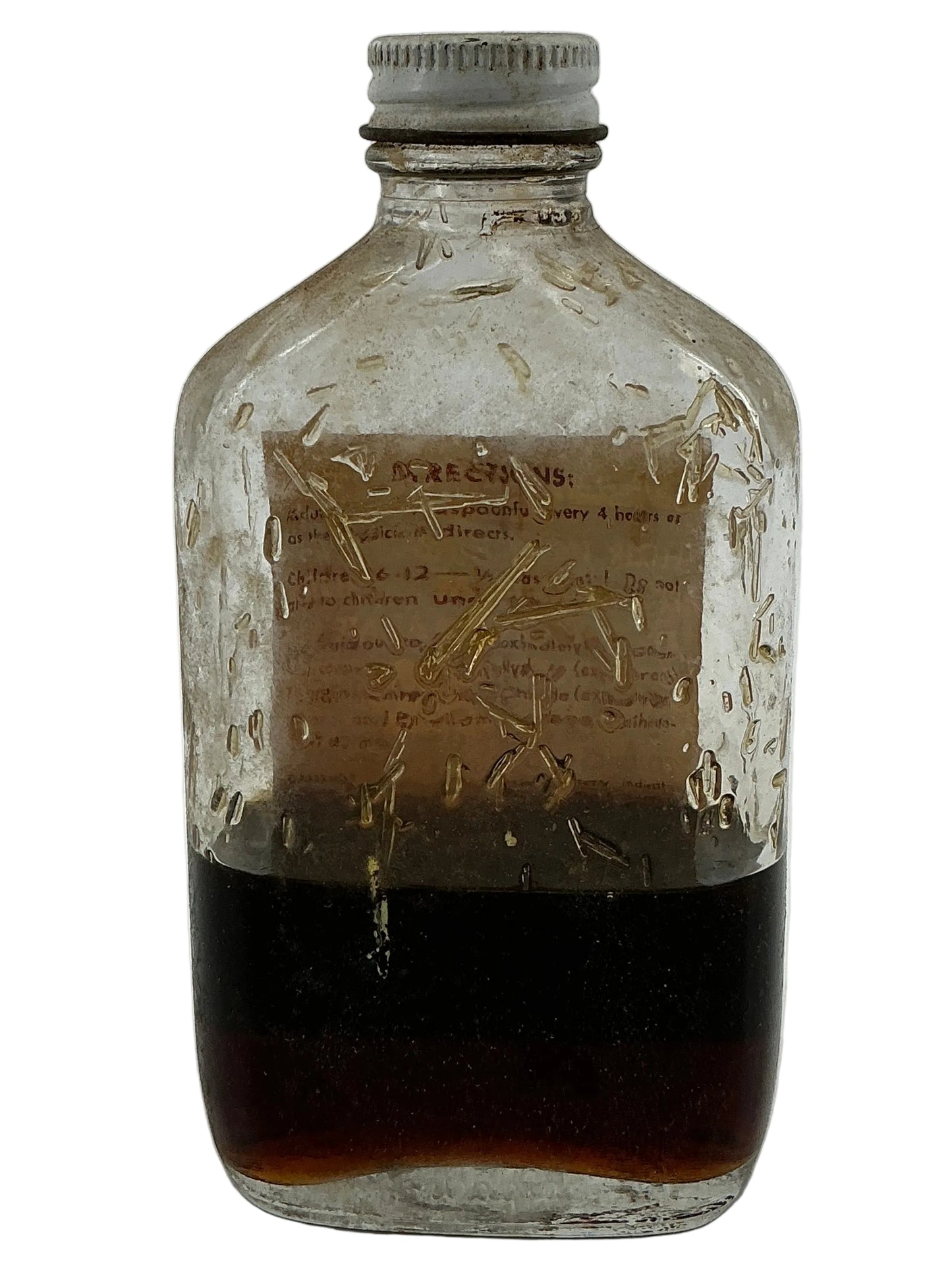 Cough Syrup from Hopper's Cabin Stranger Things (2016-2025) Movie Prop Y'allywood Props