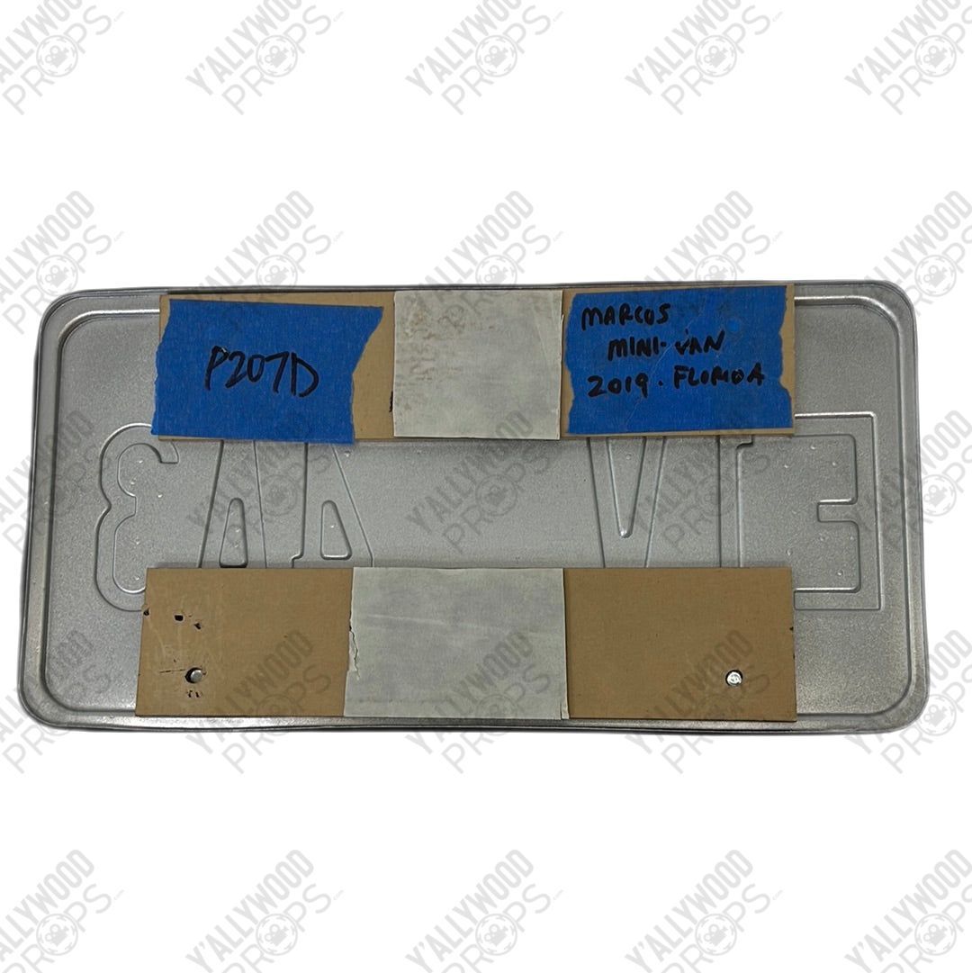 Martin Lawrence’s Minivan Plate Bad Boys For Life Movie Prop Y'allywood Props