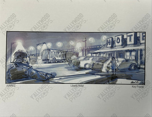 Storyboards Liberty Hotel Scene 37 Logan (2017) Memorabilia Y'allywood Props 2