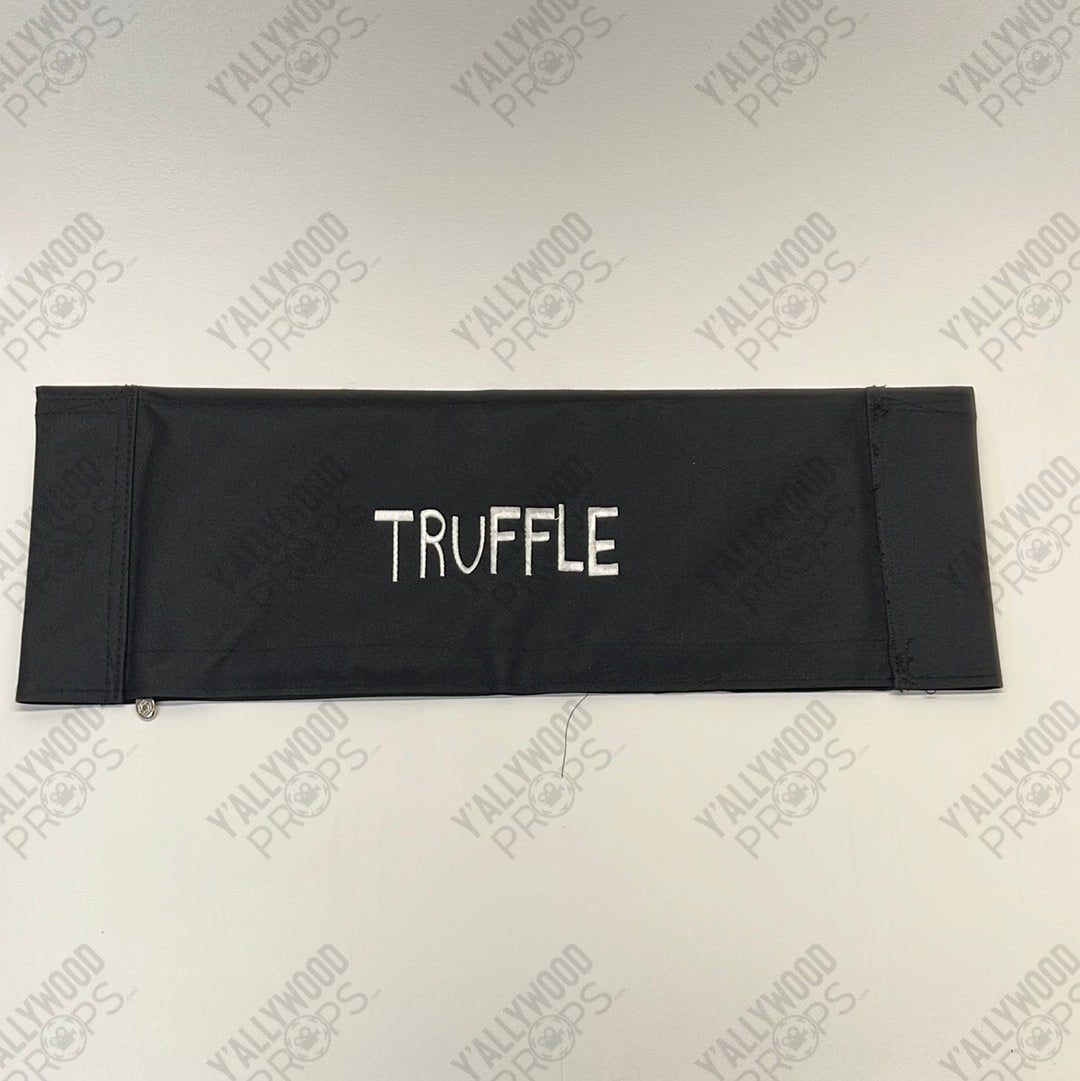 Do Revenge Truffle Movie Chairback Production Used Movie Prop Y'allywood Props