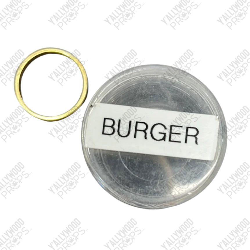 Agent John Burger’s Ring Killers of the Flower Moon Wardrobe Y'allywood Props