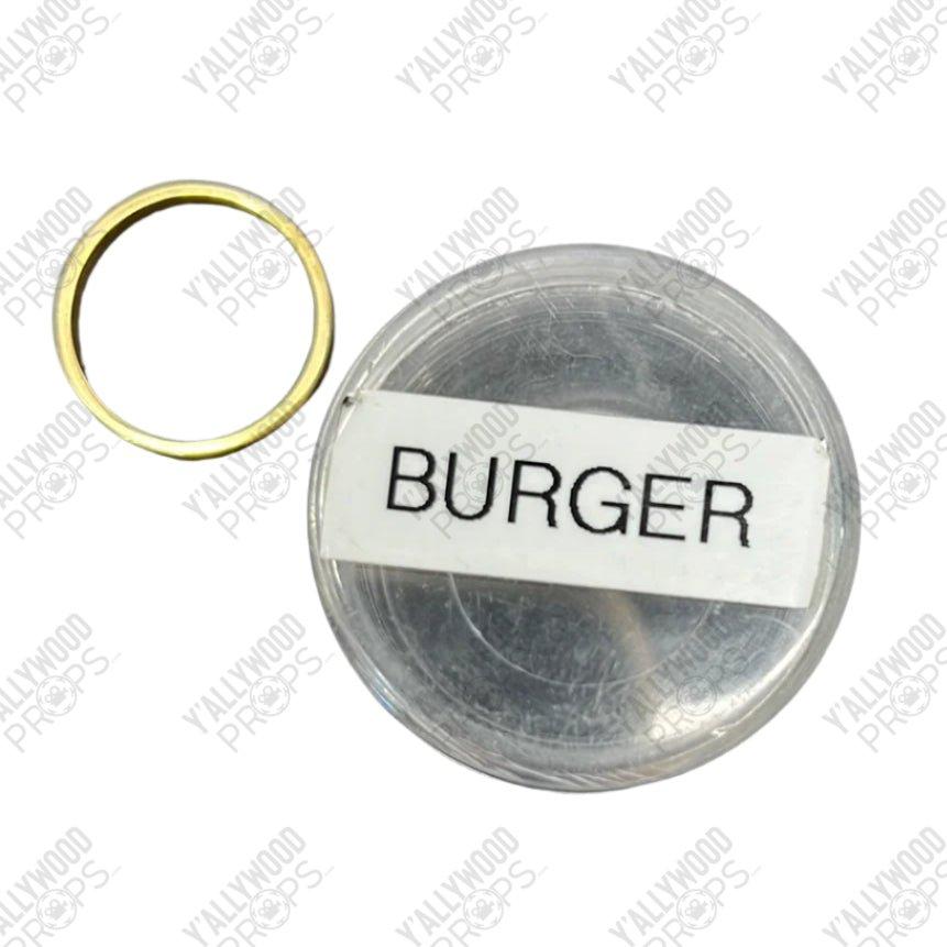 Agent John Burger’s Ring Killers of the Flower Moon Wardrobe Y'allywood Props