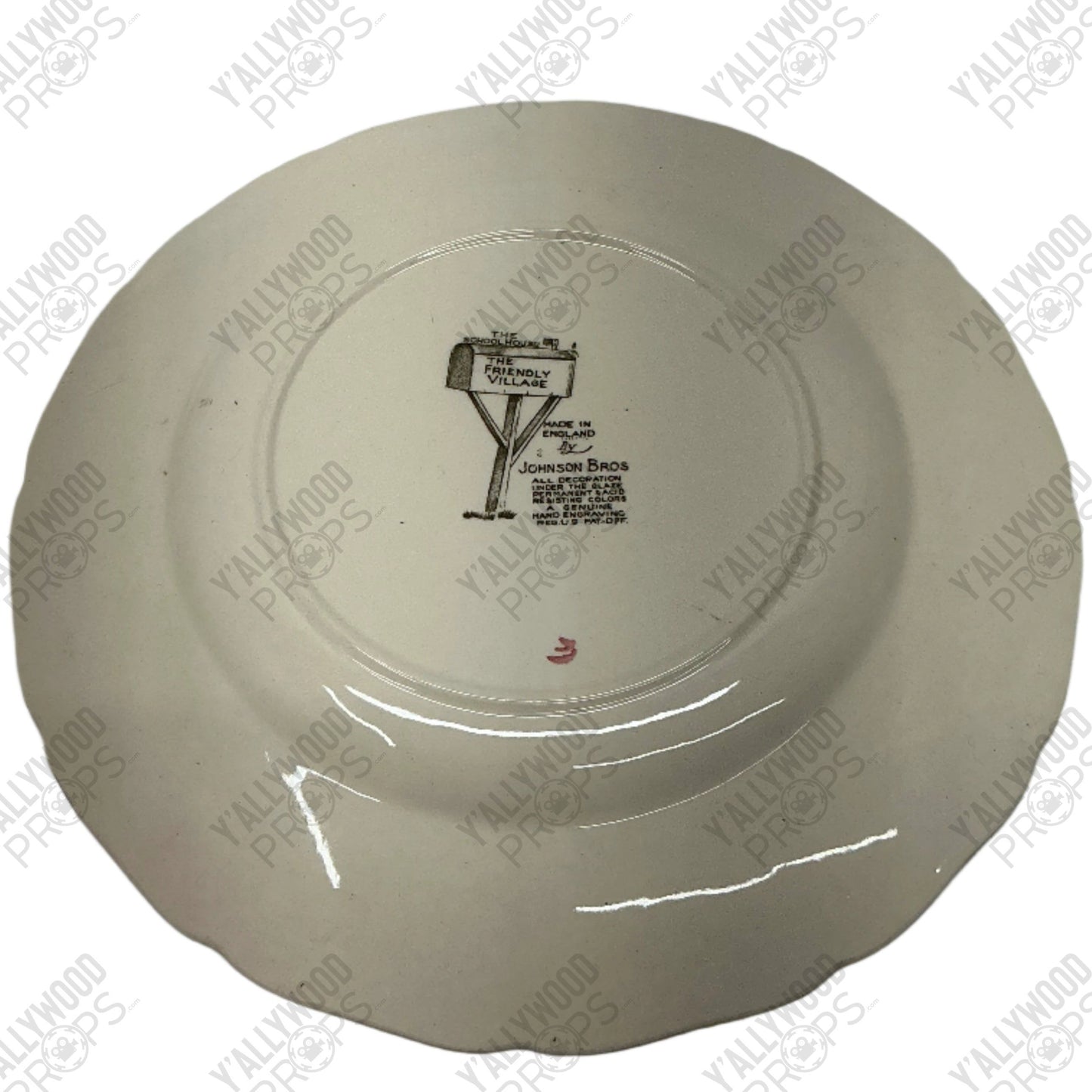 Plate The House with a Clock in Its Walls (2018) Movie Prop Y'allywood Props