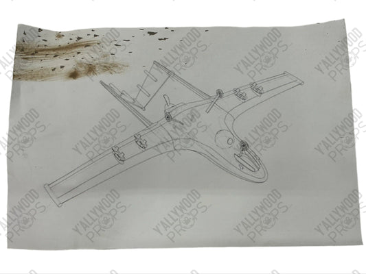 Dorn's Schematic Drawings Bad Boys 4 Ride or Die (2024) Movie Prop Y'allywood Props Paper 2