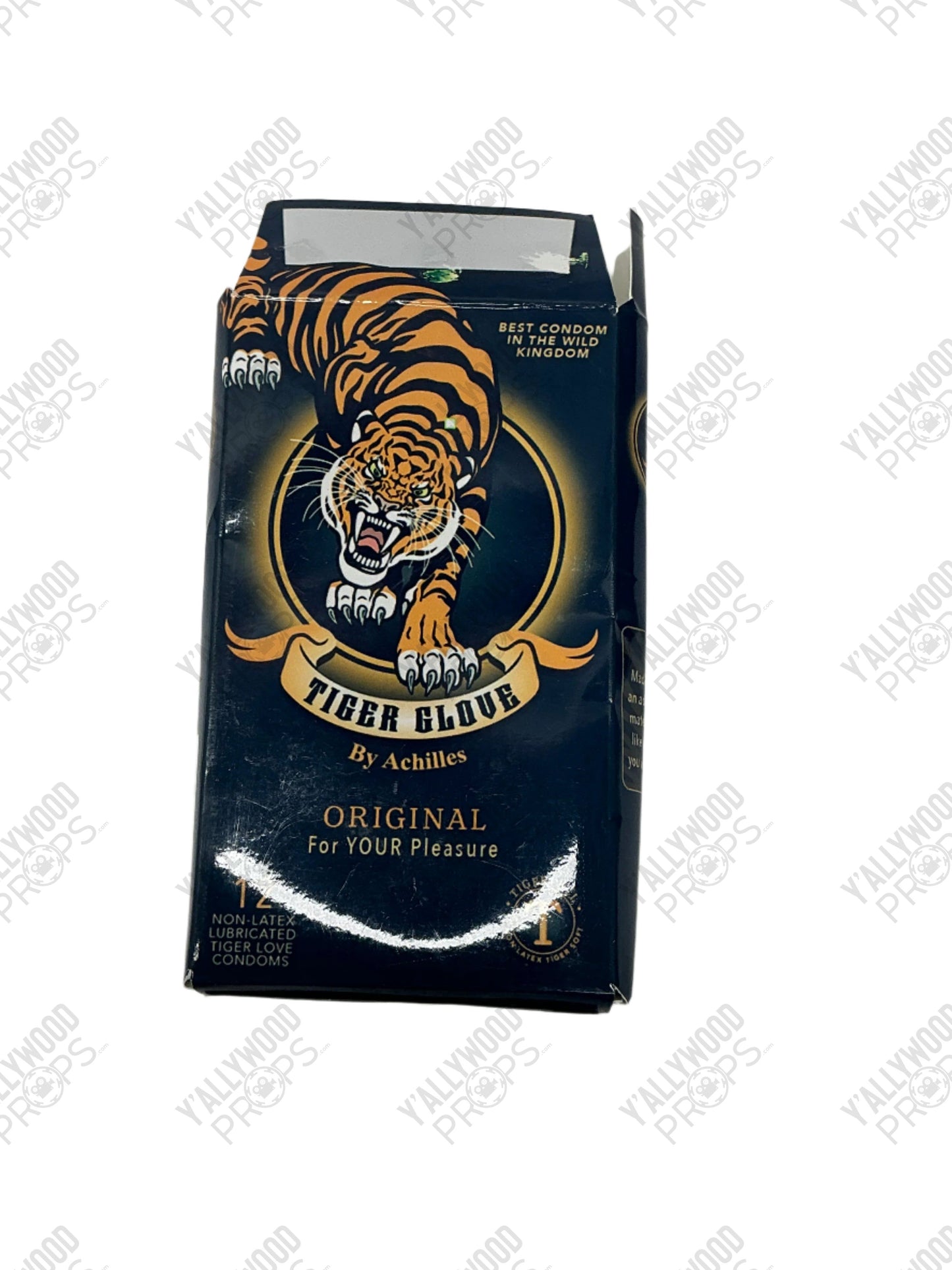 Johnny's Tiger Glove Condom Box S5E3 Cobra Kai Movie Prop Y'allywood Props Production Backup